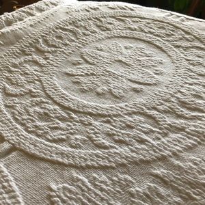 Vintage Cannon Mills Jacquard Bedspread/Coverlet